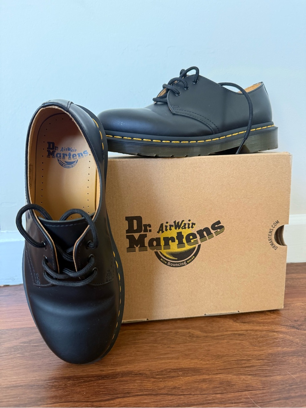 Dr. Martens 1461 SMOOTH LEATHER OXFORD SHOES - Black EU 40